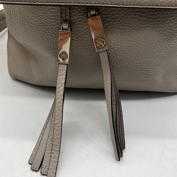 Kate Spade Vintage Tan /Taupe Sinch Pebble Leather Backpack MCB2086L main image 4